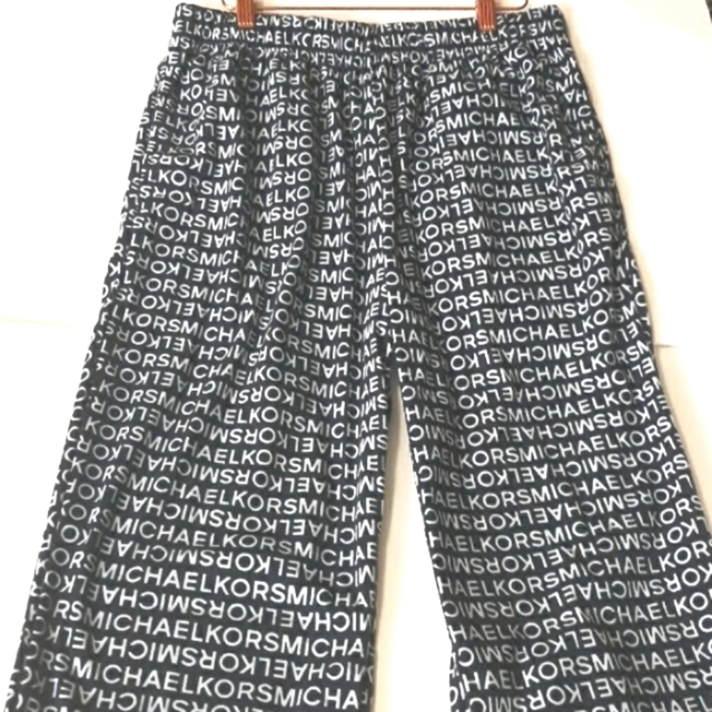 Michael Kors Men's Knits Sleep Lounge Pajama Blue Pants